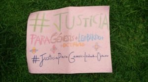 Justicia para Génesis Leobardo y Octavio