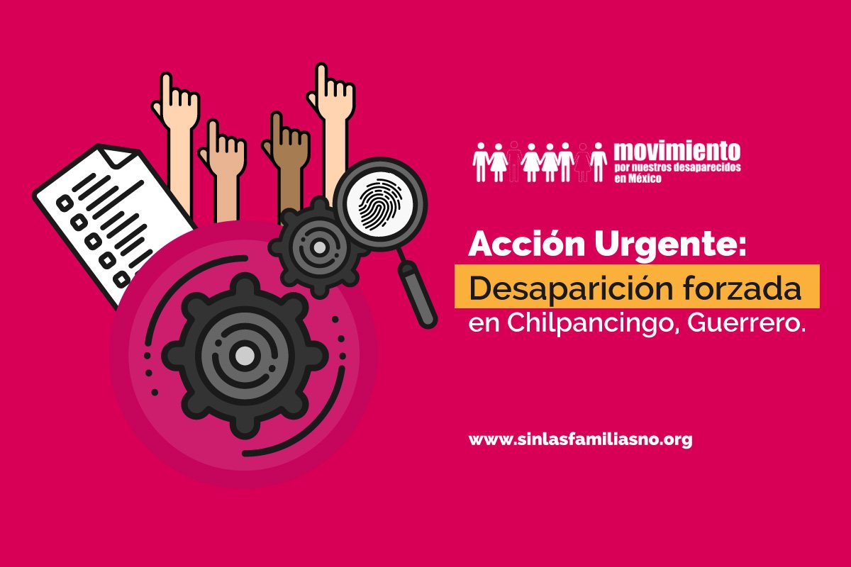 acción urgente desaparición forzada