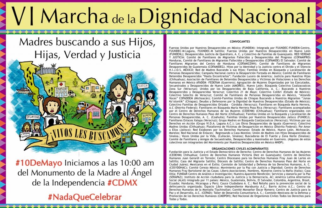 VI Marcha de la dignidad nacional