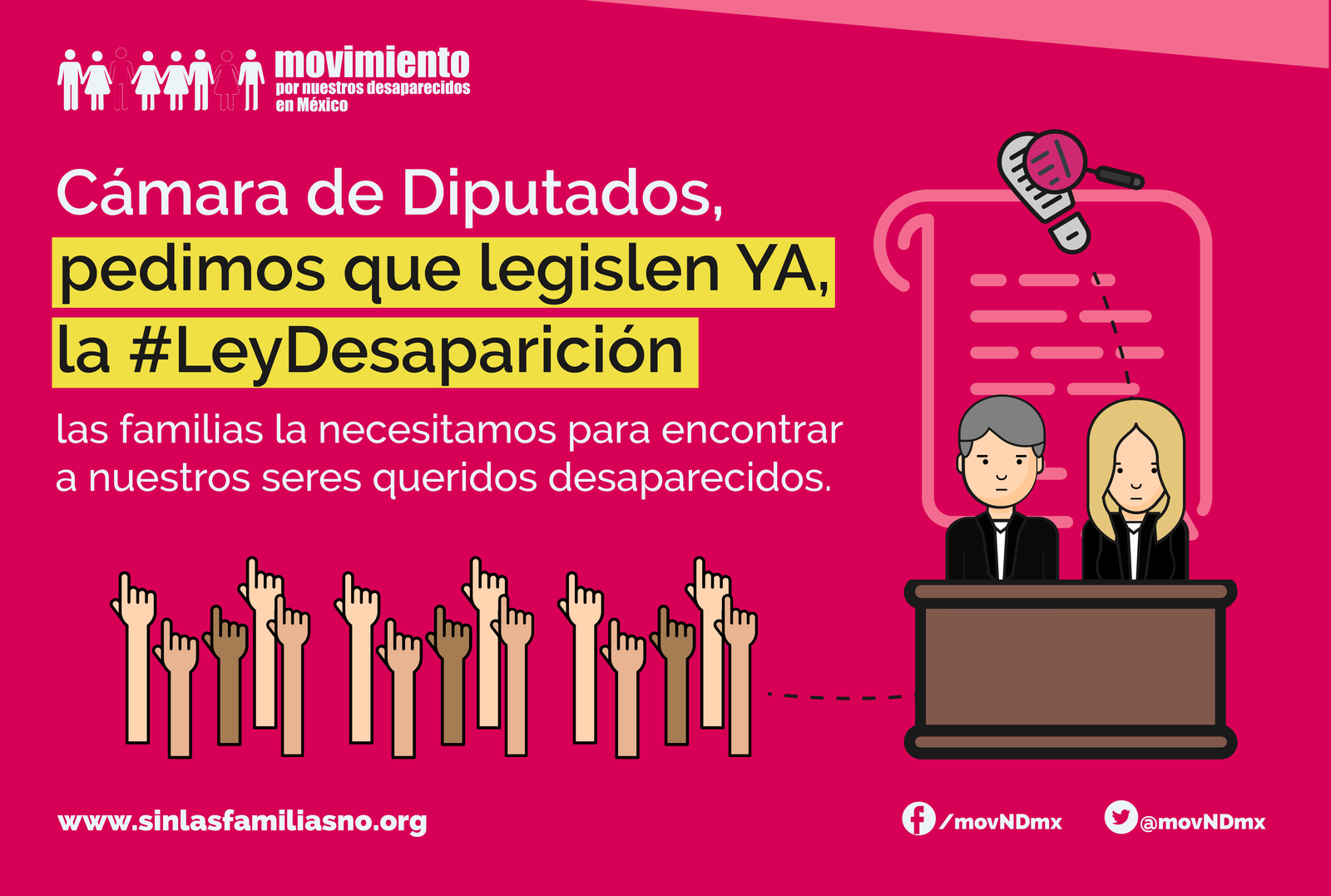 #LeyDesaparición