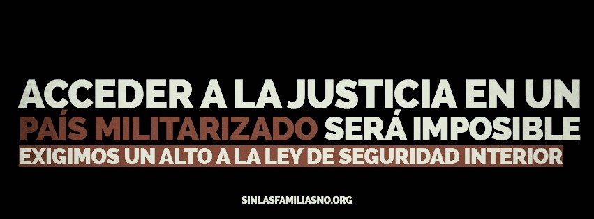 #SinFamiliasNo