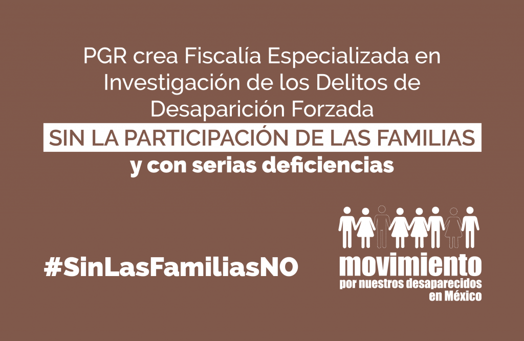 #SinFamiliasNo