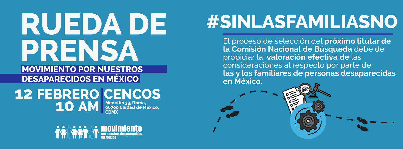 #SinFamiliasNo Rueda de Prensa