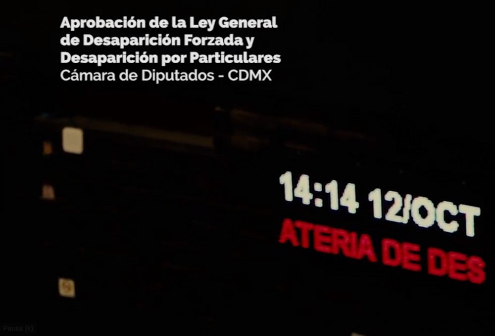 #LeyDesaparición