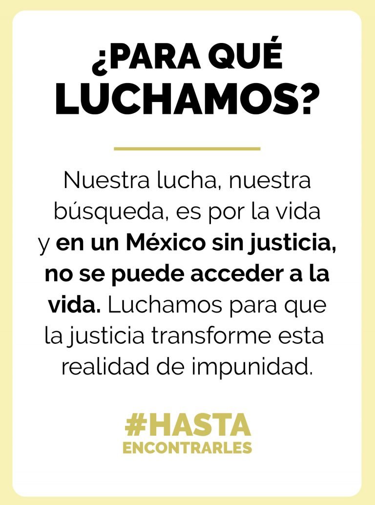 Movimiento por nuestros desaparecidos en México
