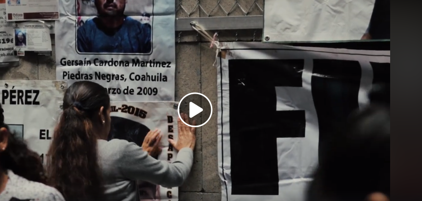 ¡Mírame y dime que te importa! Exijamos una #LeyDesapariciónYa