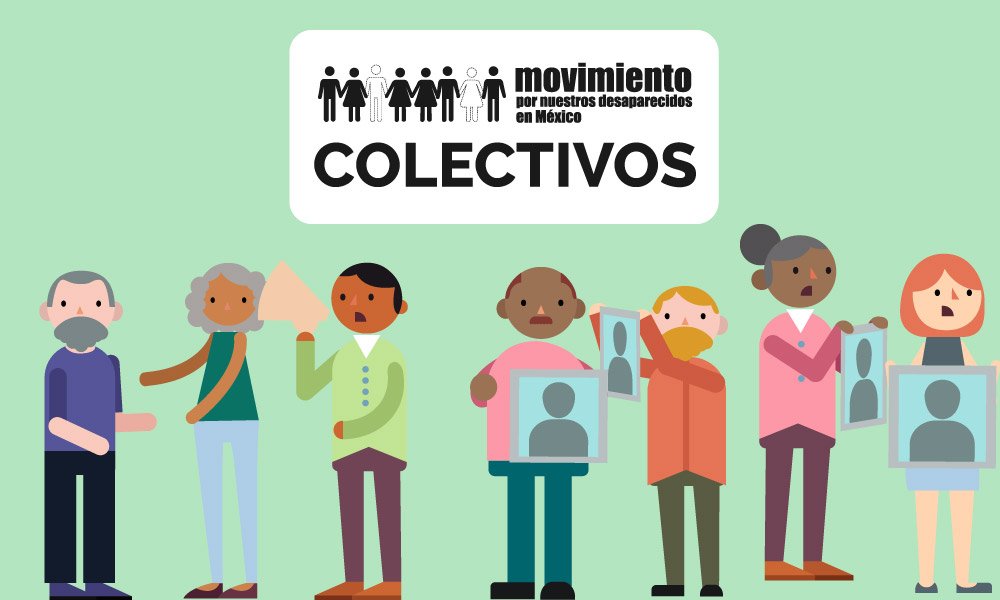 Movimiento por nuestros desaparecidos en México - Colectivos