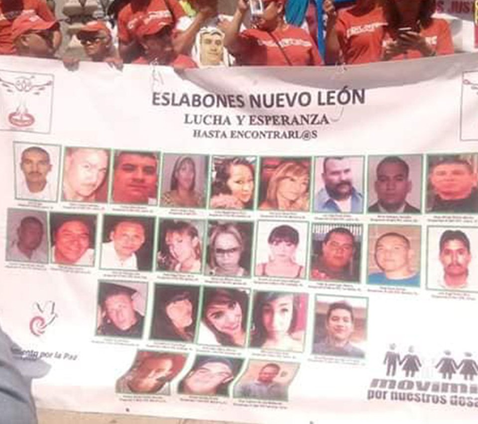 Eslabones Nuevo León -#IdentificaciónYa - Movimiento por nuestros desaparecidos en México